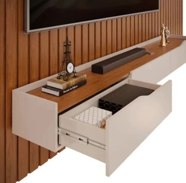 Rack Painel de TV 60 polegadas com bancada - Foto 2
