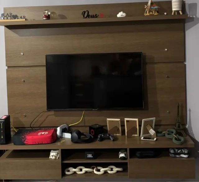 Painel para TV até 65 Polegadas Madesa Moscou 180 cm 2 portas - Foto 2