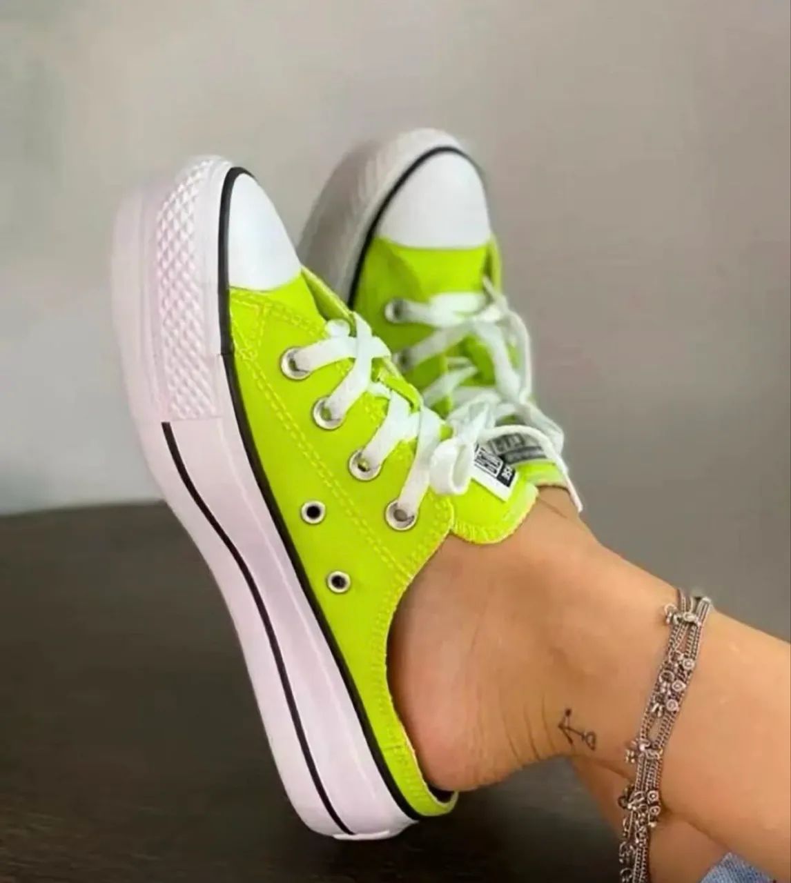 Mule converse plataforma (37) - Foto 4