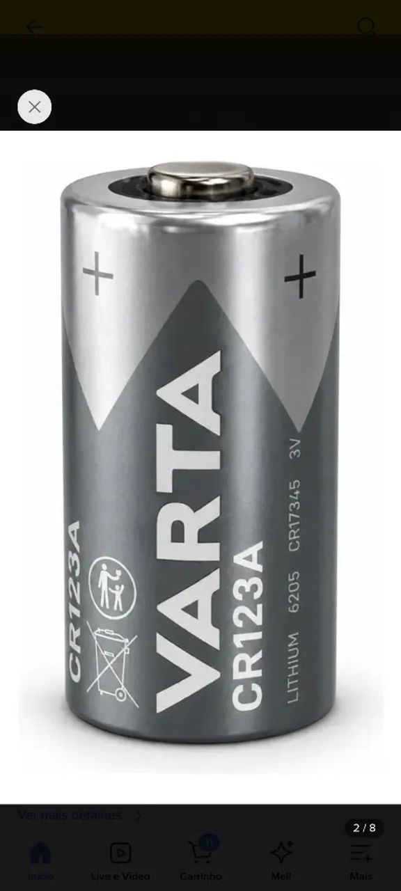 Varta CR123A - Foto 2