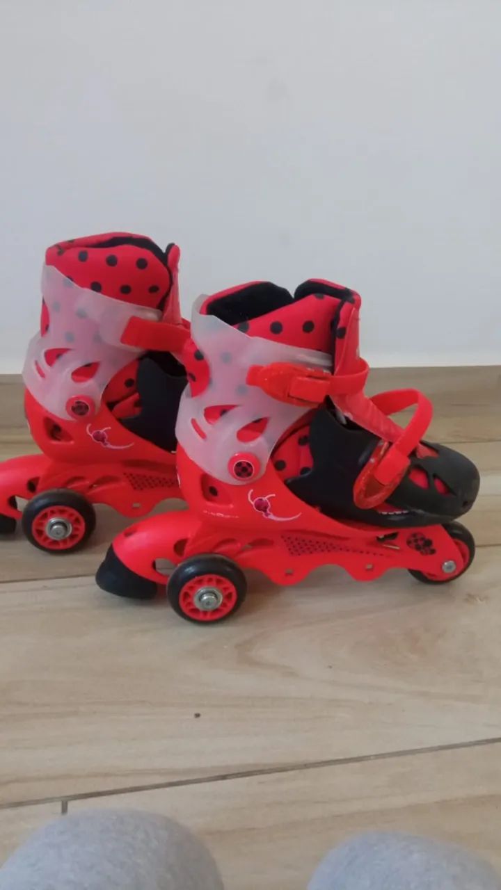 Patins infantil Ladybug 