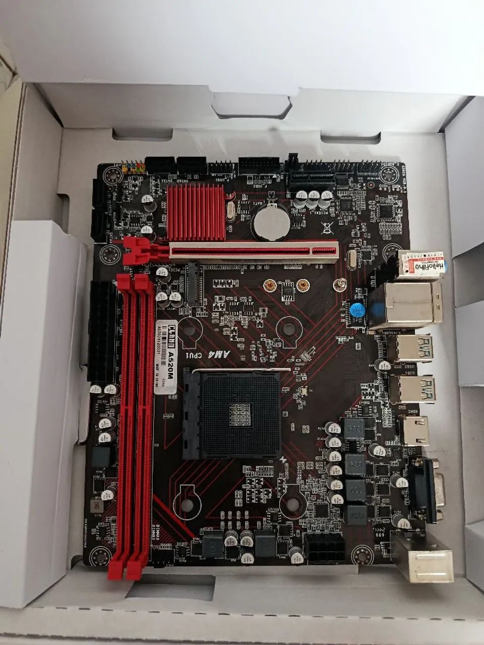 Placa mãe A520M AM4