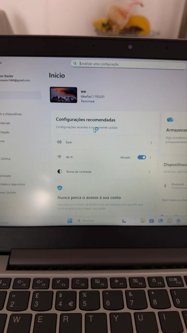 Notebook Lenovo IdeaPad 1 11IGL05  - Foto 2