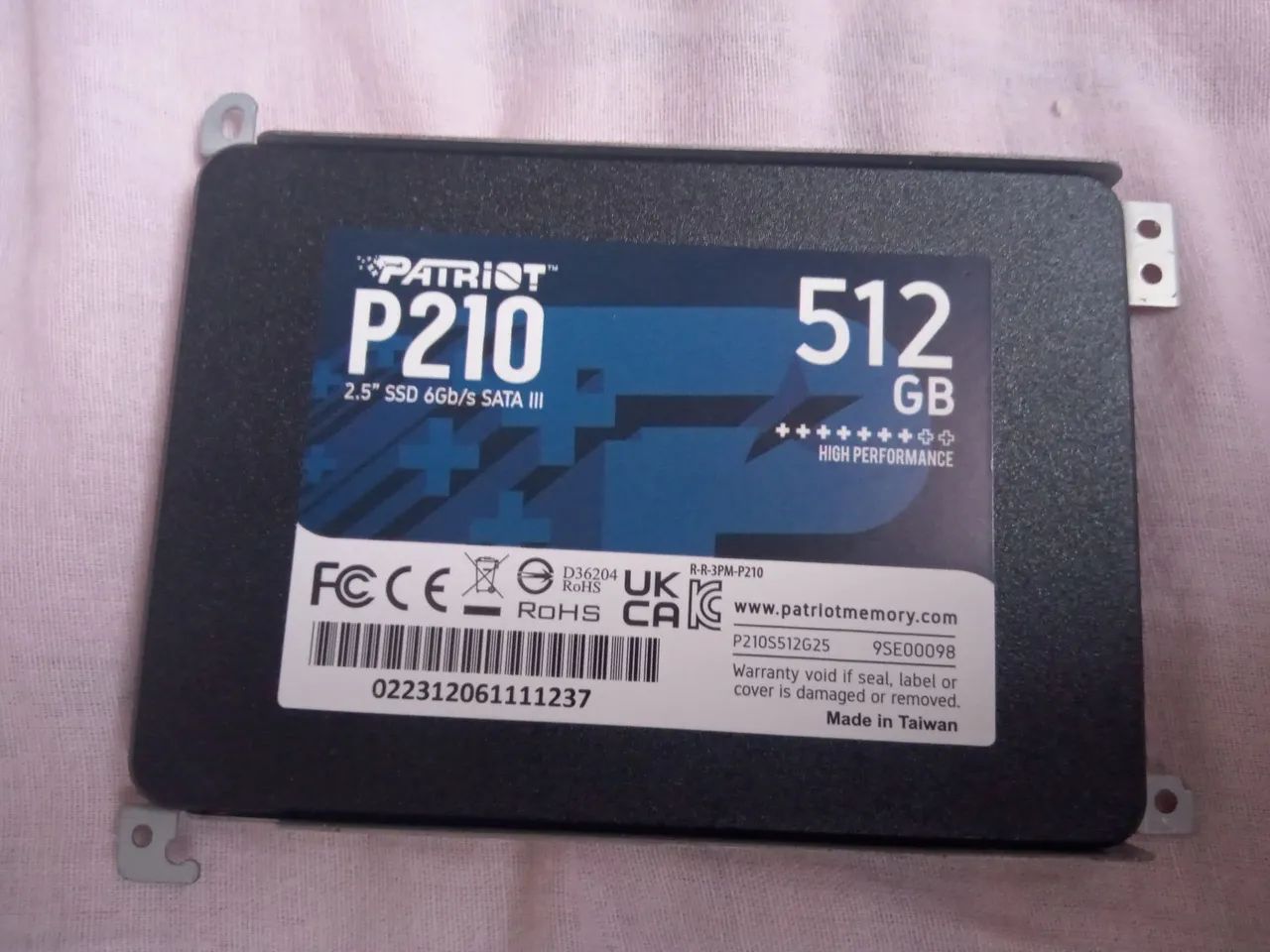 Hd de notebook SSD