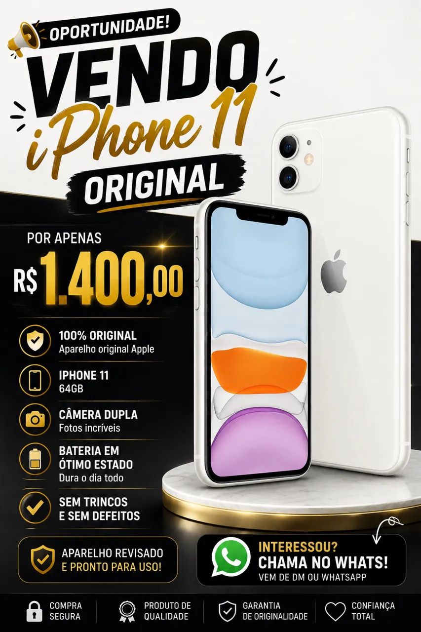 Celular IPhone 11 128GB