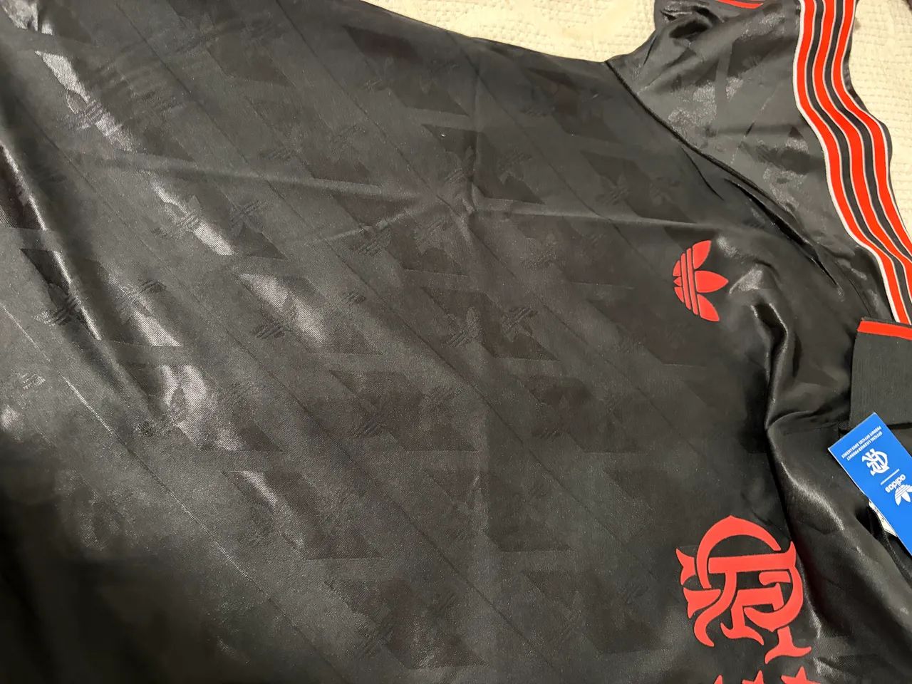 Camisa Flamengo Retrô preta  - Foto 4