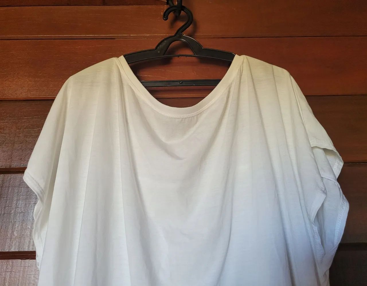 Blusa Branca Viva Plus Size - Tam 52 - Foto 3