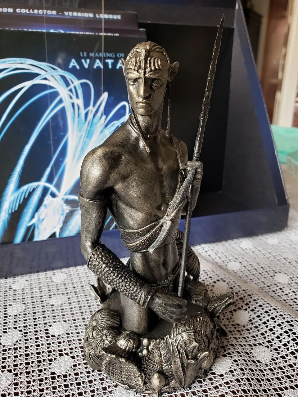 Gift Set Avatar blu-ray 3d com estatueta e frame - Foto 4