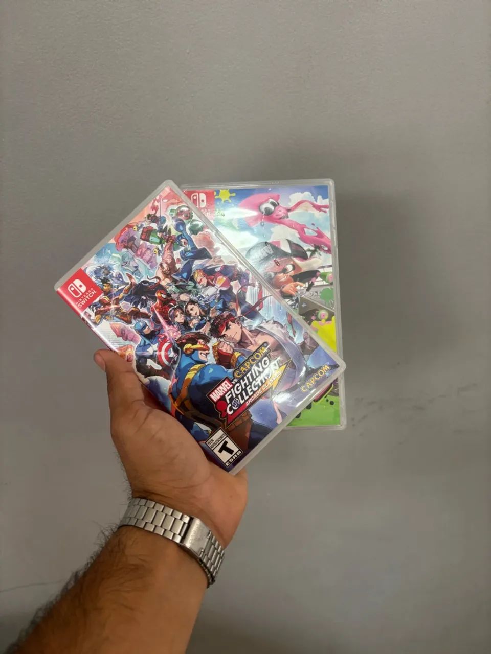 Splatoon 2 e marvel vs Capcom