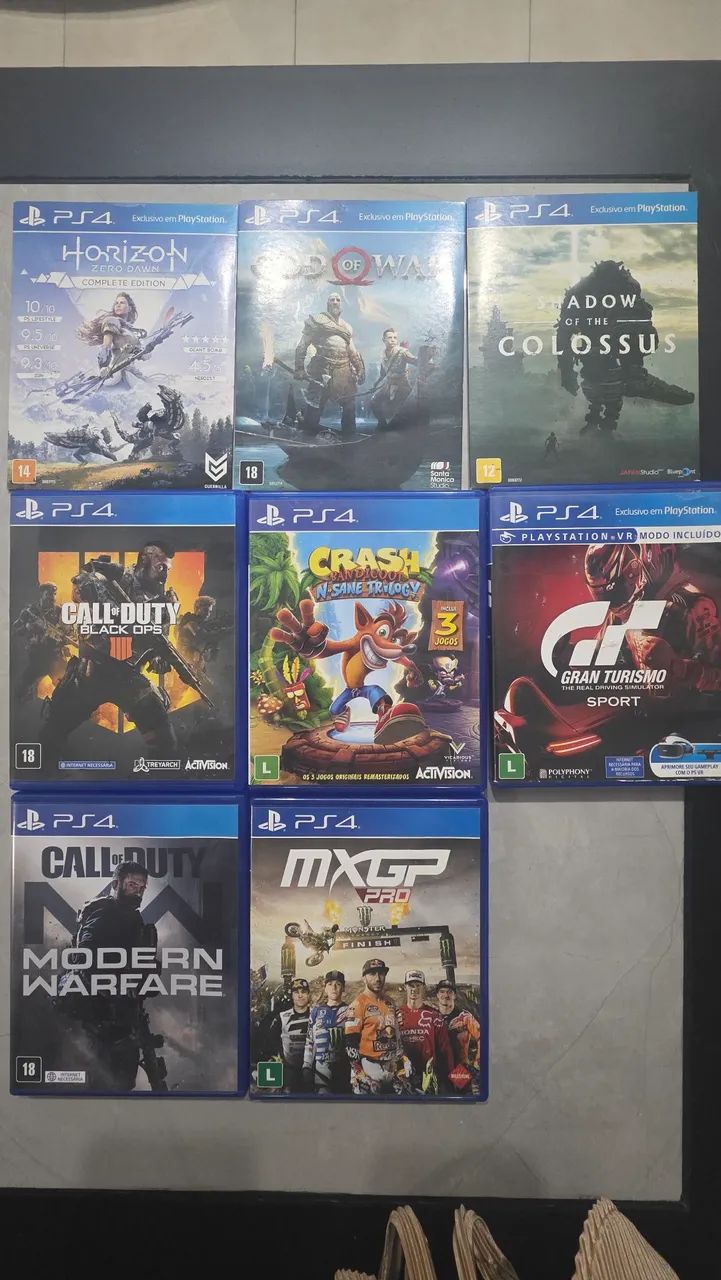 Jogos para ps4 150R$ cada 