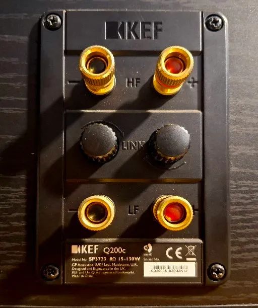 CAIXA CENTRAL KEF Q200C 130W 8ohms 87dB 50Hz - Foto 6