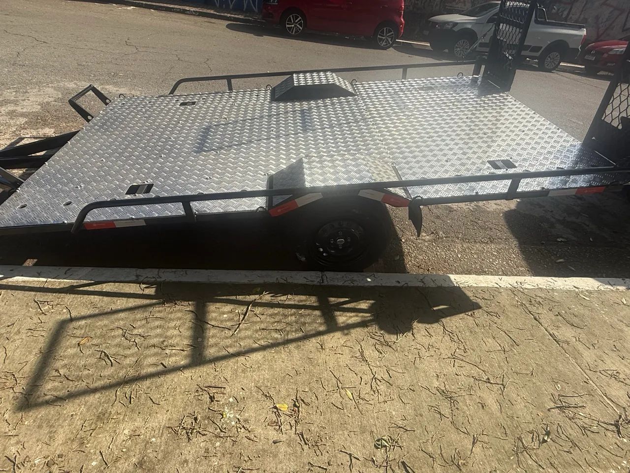 Carretinha Para Utv Cap. 800kg Com 01 Eixo Zero ! - Foto 3