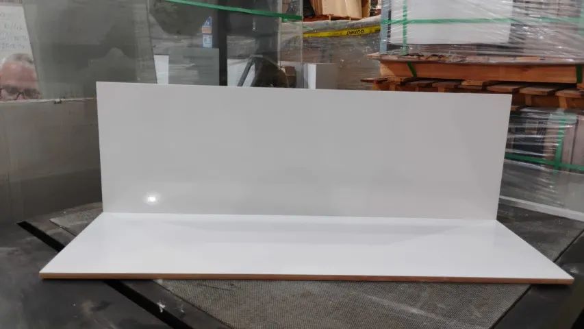 REVESTIMENTO WHITE PLAIN LUX 30X90 CX C / 1.53 M2 QUALIDADE (A) PORTINARI  - Foto 2