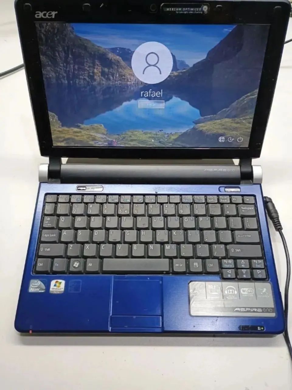Netbook Acer Aspire One - Teclado falhando - Foto 4