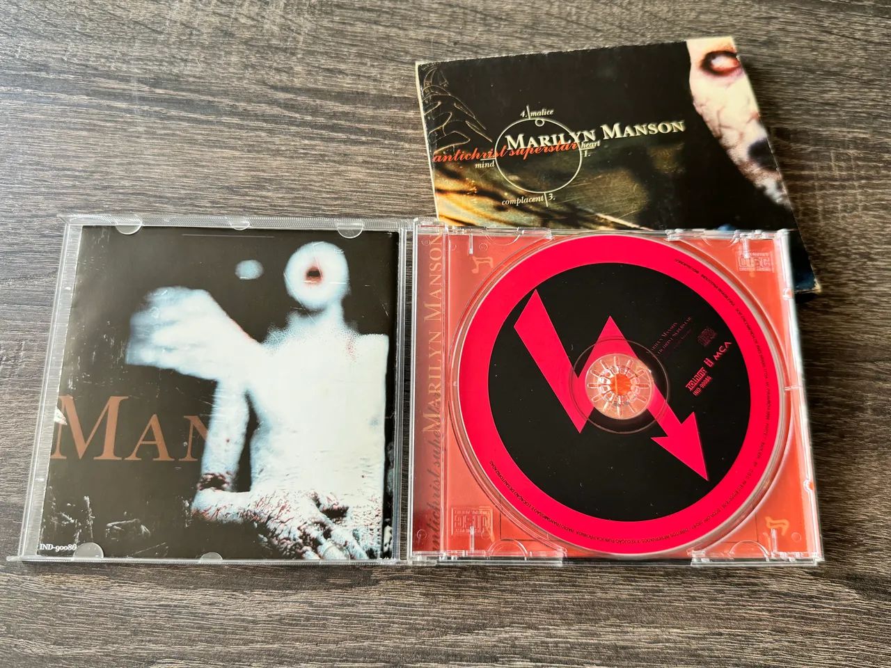 Cd Antichrist Superstar Marylin Manson - Foto 2