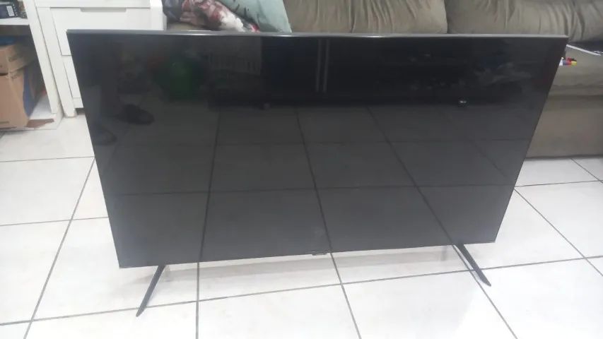 TV Samsung 50 polegadas defeitos no display não aparece imagem e sem controle remoto usada