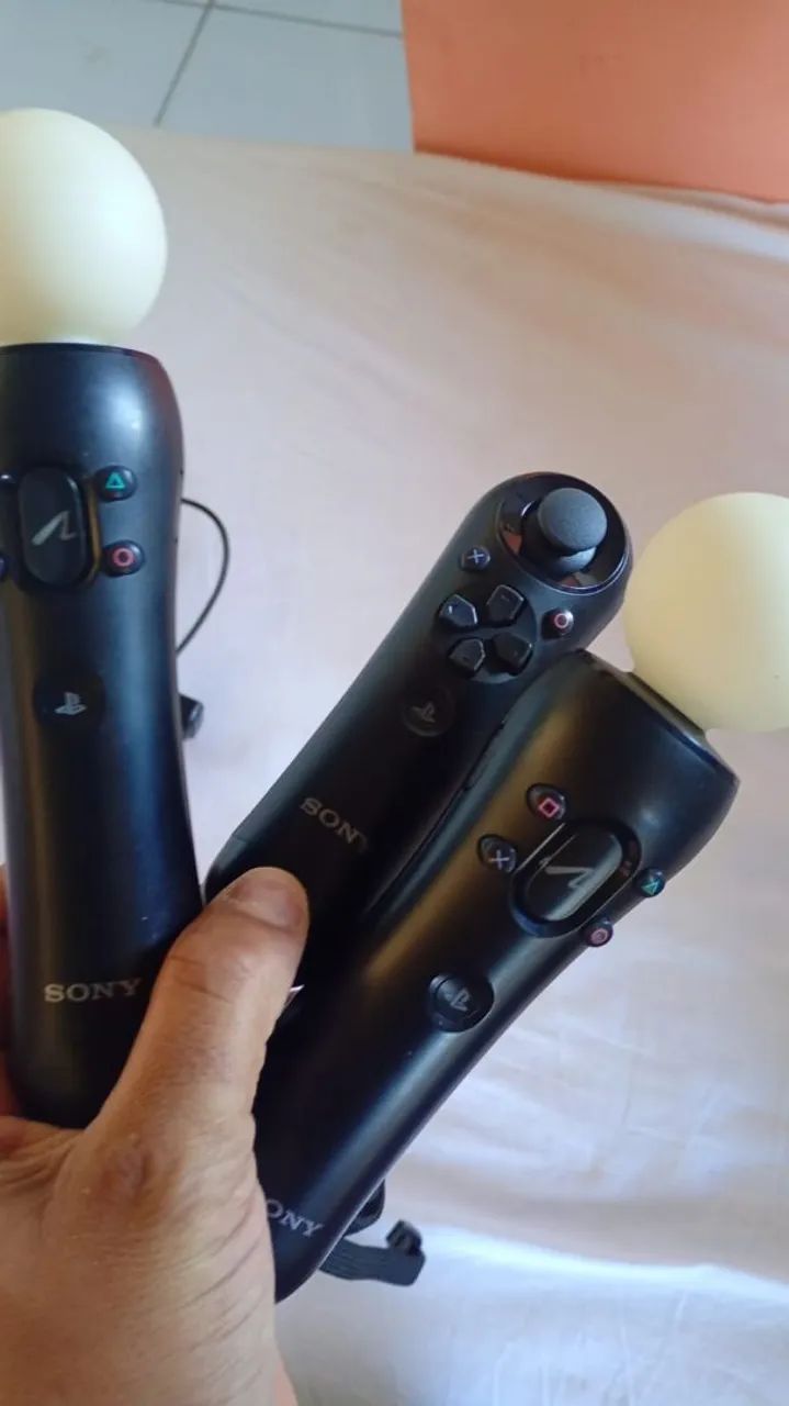 Kit CONTROLE MOVE PS3 - Foto 4