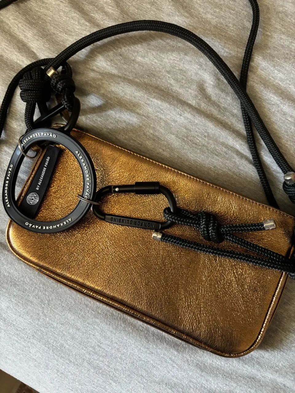 Paris shoulder bag bronze - ALPV - Foto 3