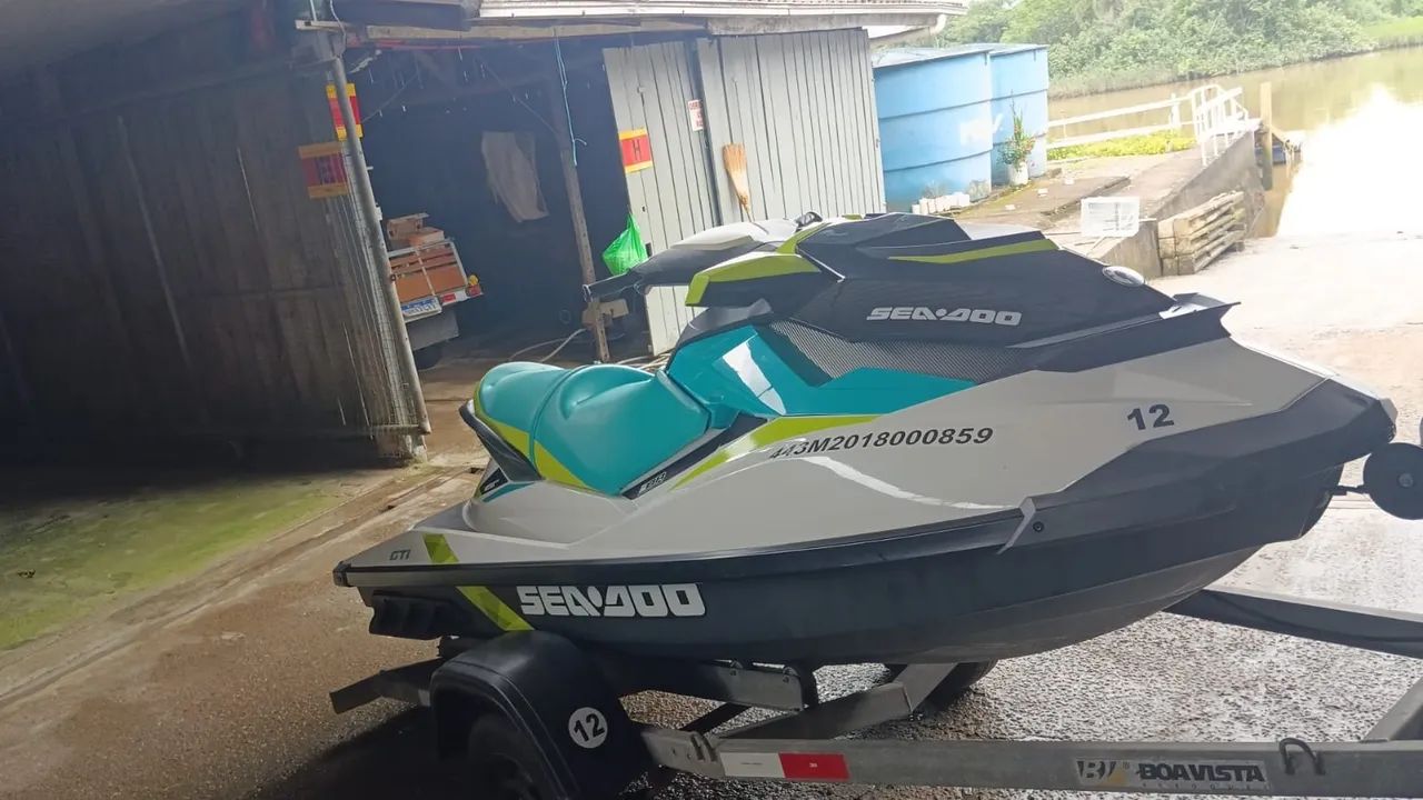 Jetski seadoo gti 90hp 2018 edição especial - Foto 9