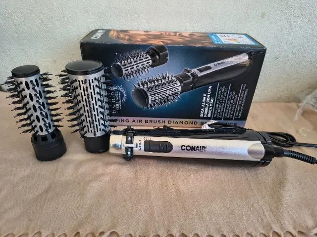 Escova Rotativa Diamond Conair nova lacrada nunca usada 127v - Foto 2