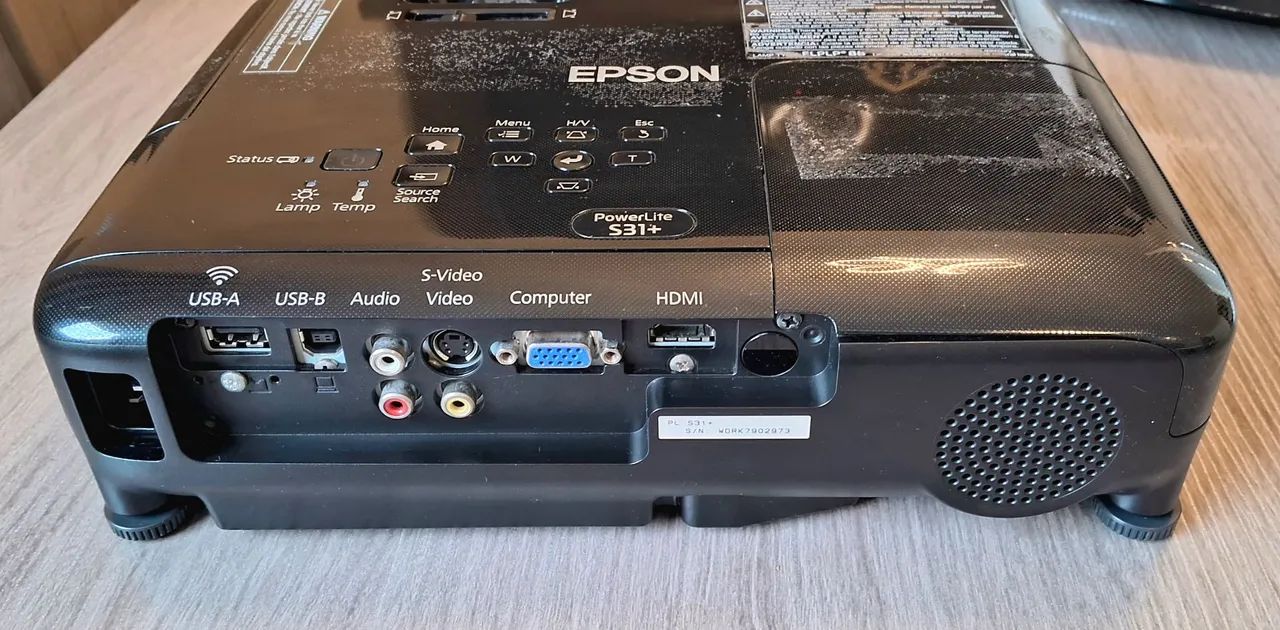 Projetor multimídia Epson S31 (3200l) - Foto 2