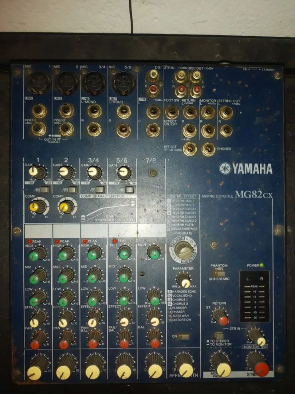Mesa de som Yamaha mg82cx  - Foto 5