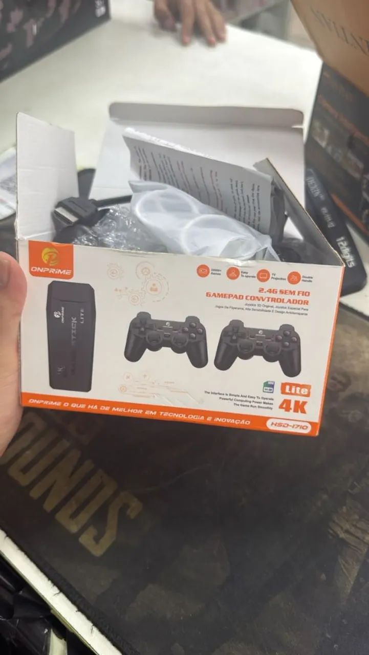 Game stick retrô com 2 controles - Foto 3