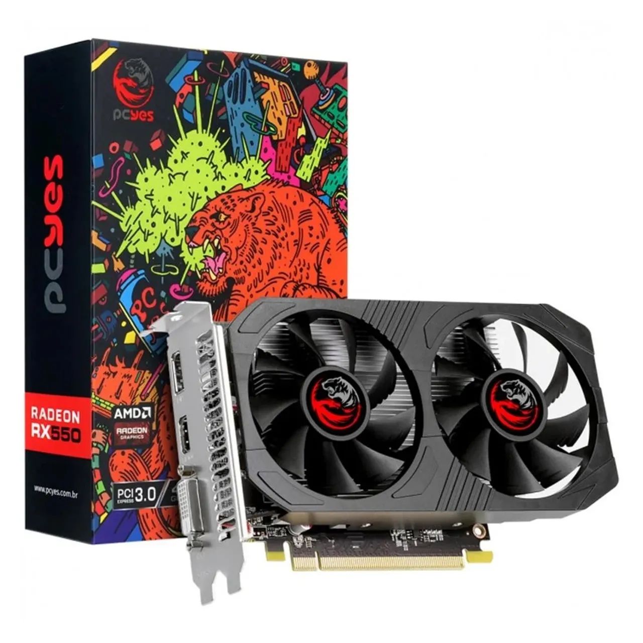 RX 550 4GB PcYes