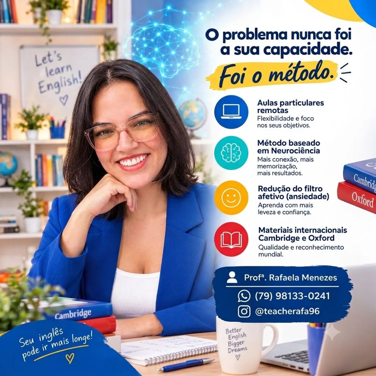 Fale Inglês com Confiança | Aulas Particulares para Adultos
