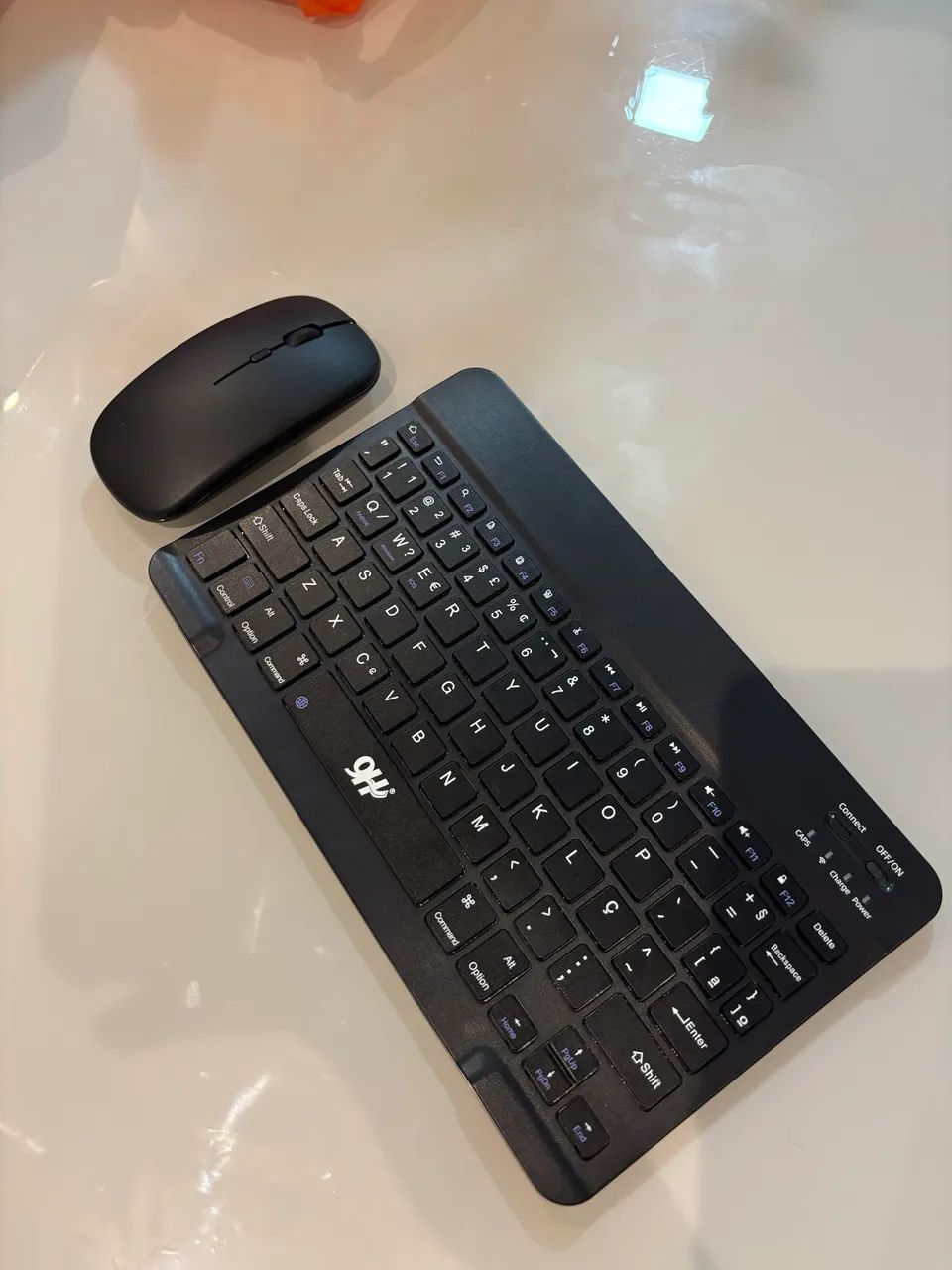 Teclado + Mouse Bluetooth magnético 