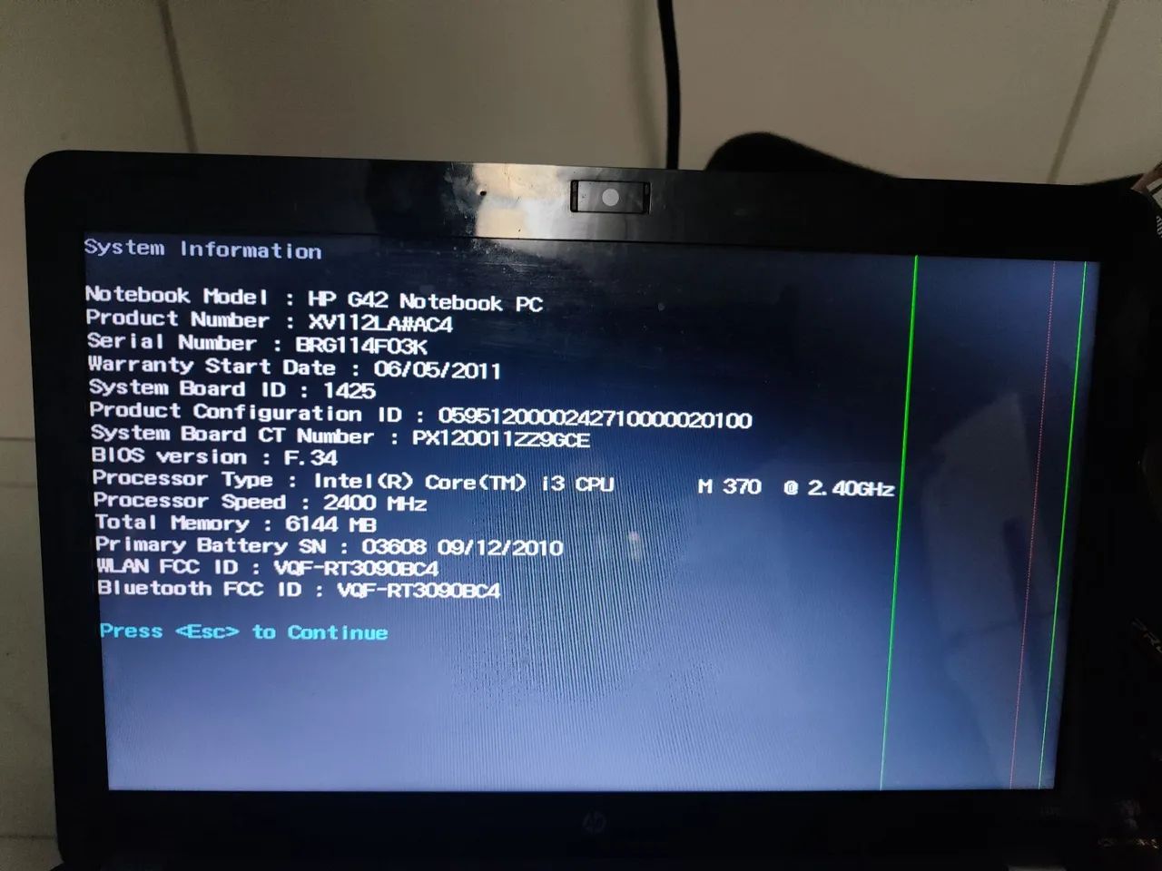 Notebook HP G42-321BR - Foto 5