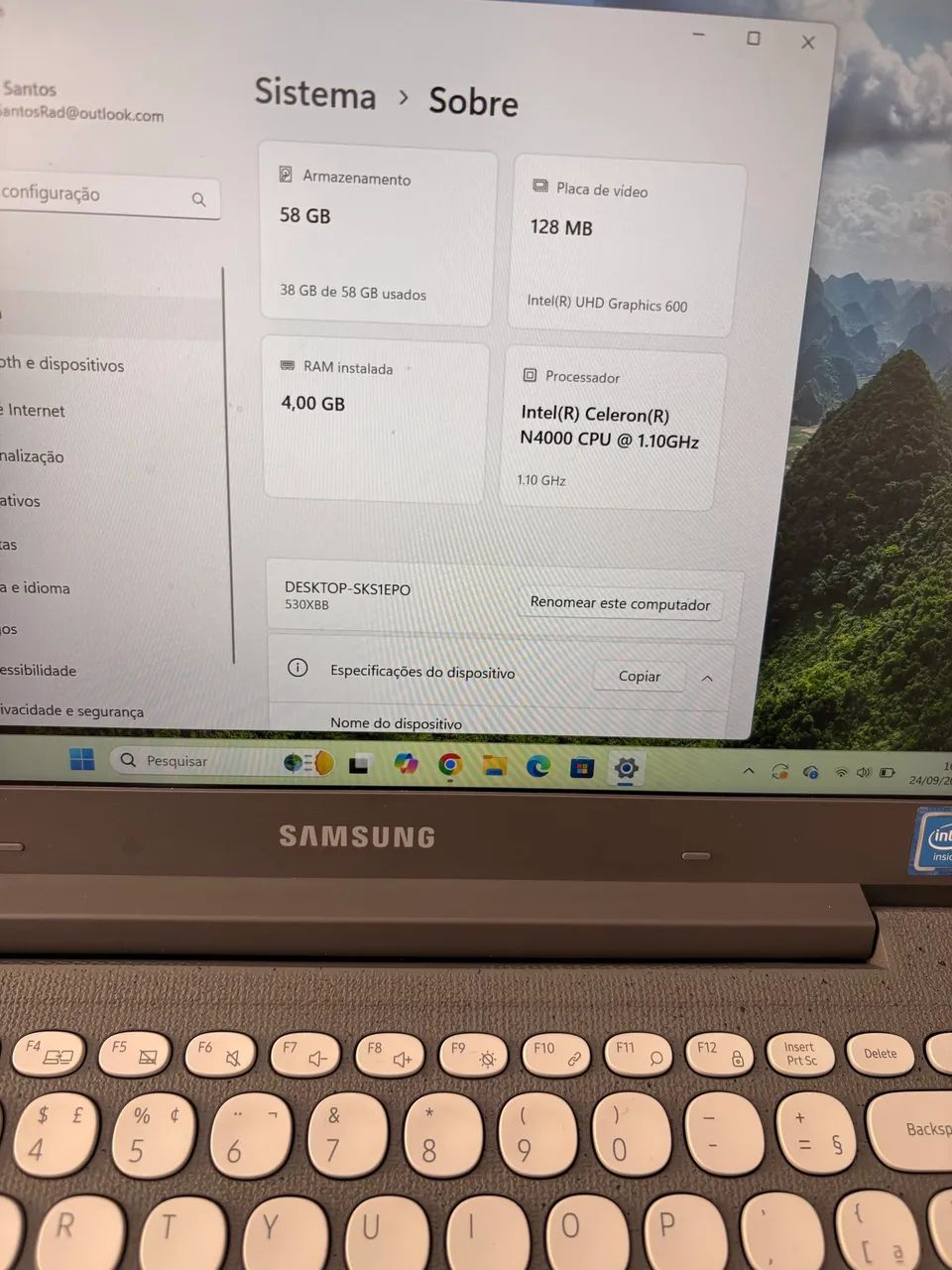 Notebook Samsung  - Foto 2