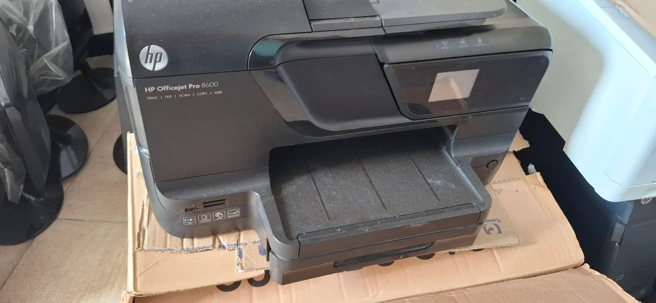 Lote de impressoras hp 8600 usadas sem cabeças  de impressão  - Foto 4