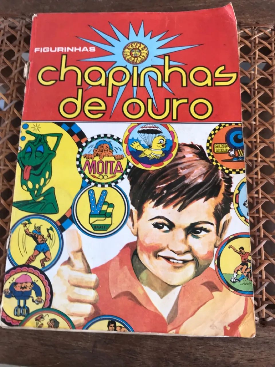 Álbum de figurinhas 