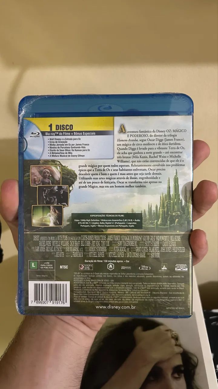 Bluray Oz Mágico e Poderoso - Foto 2
