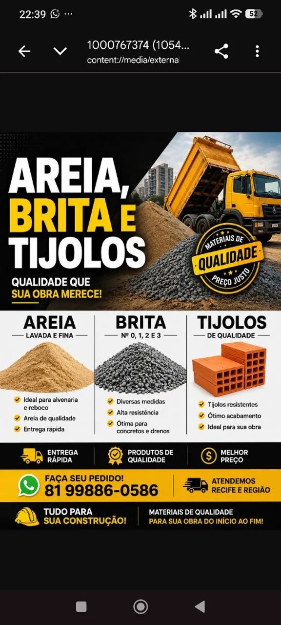 Materiais de construção 