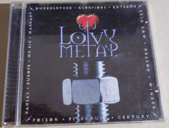CD - LOVY METAL (SEM RISCOS, COM ENCARTE, EXCLENTES CONDIÇÕES)