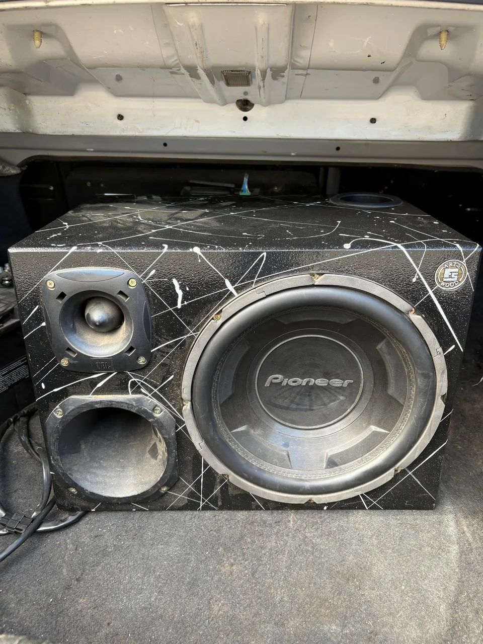 Caixa com pionner de 600rms em excelente estado. - Foto 3
