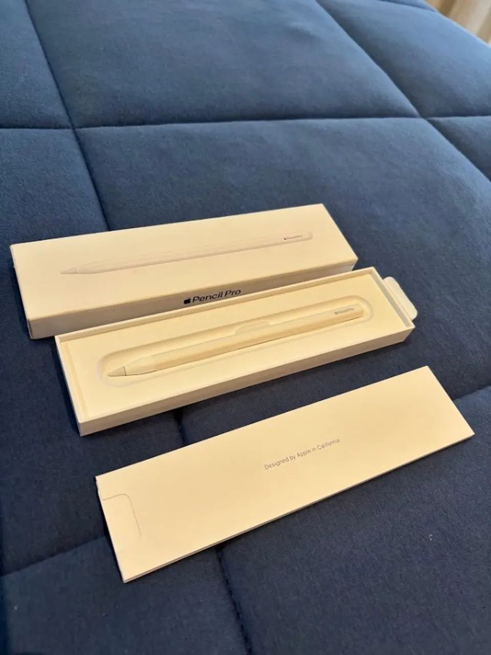 Apple Pencil Pro Branco - MX2D3AM/A - Foto 2