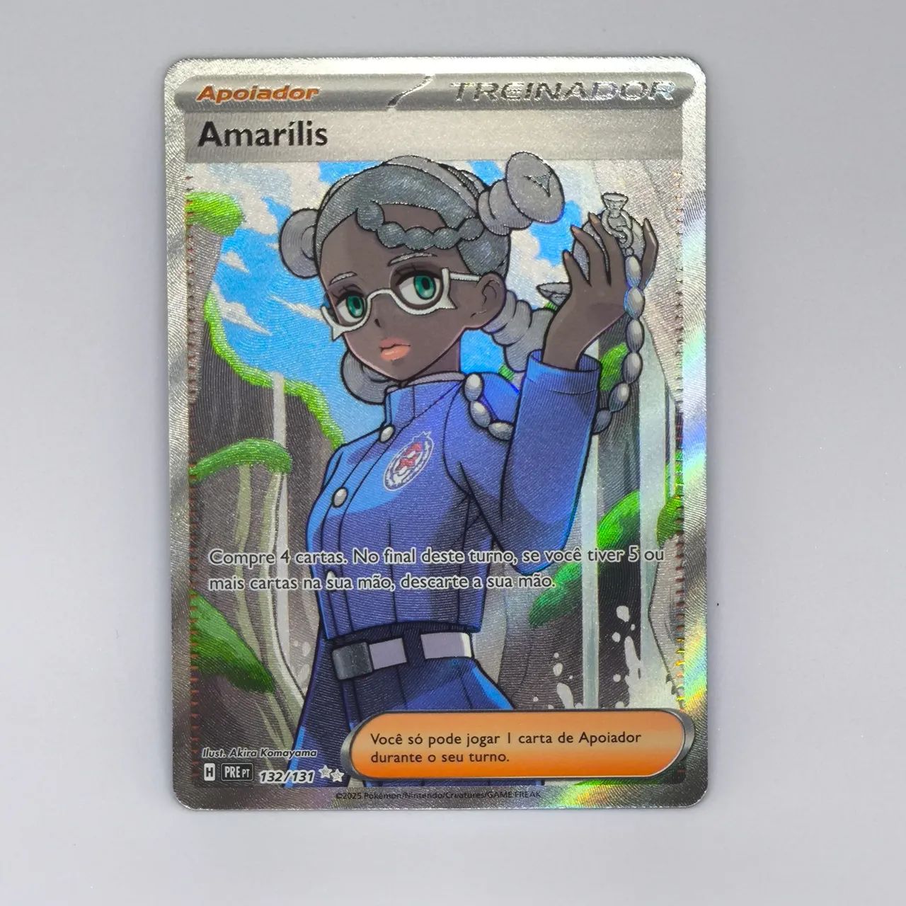 Pokémon Amarílis 132/131 | Rara Ultra | Evoluções Prismáticas