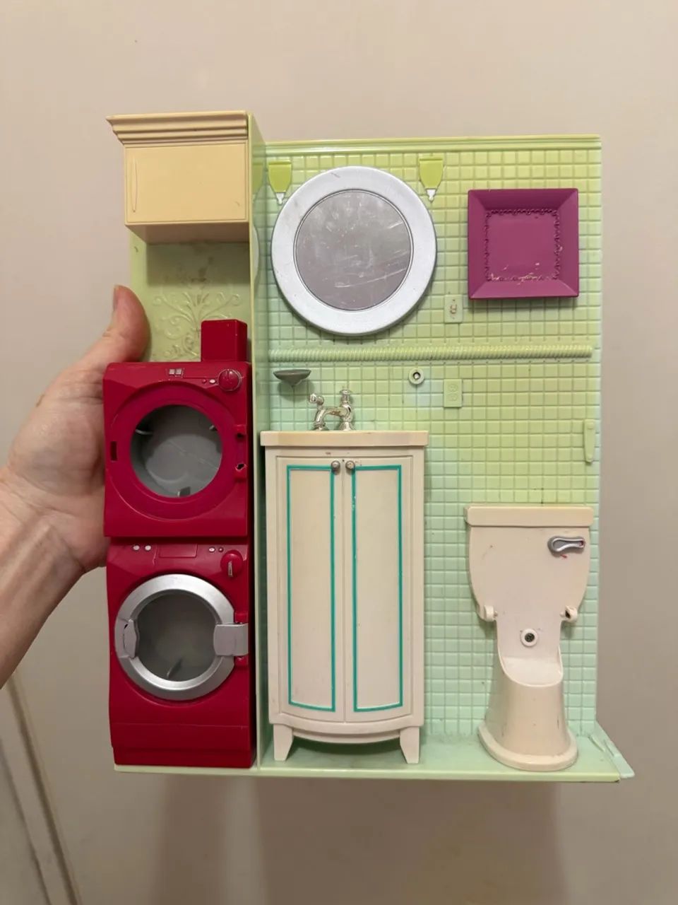 Parte da casa Barbie my house