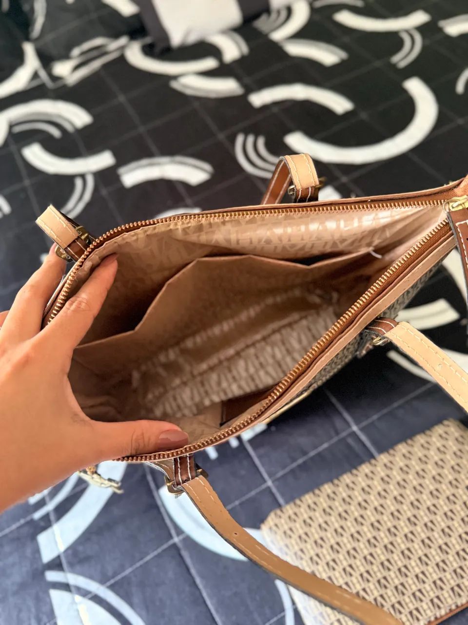 Bolsa com carteira  - Foto 2