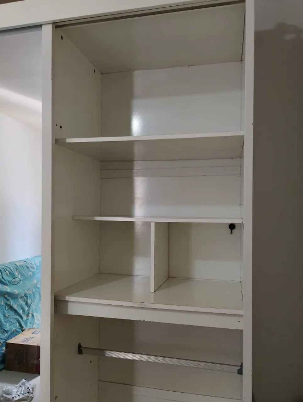 Guarda Roupa de Solteiro c/ espelho - Foto 4
