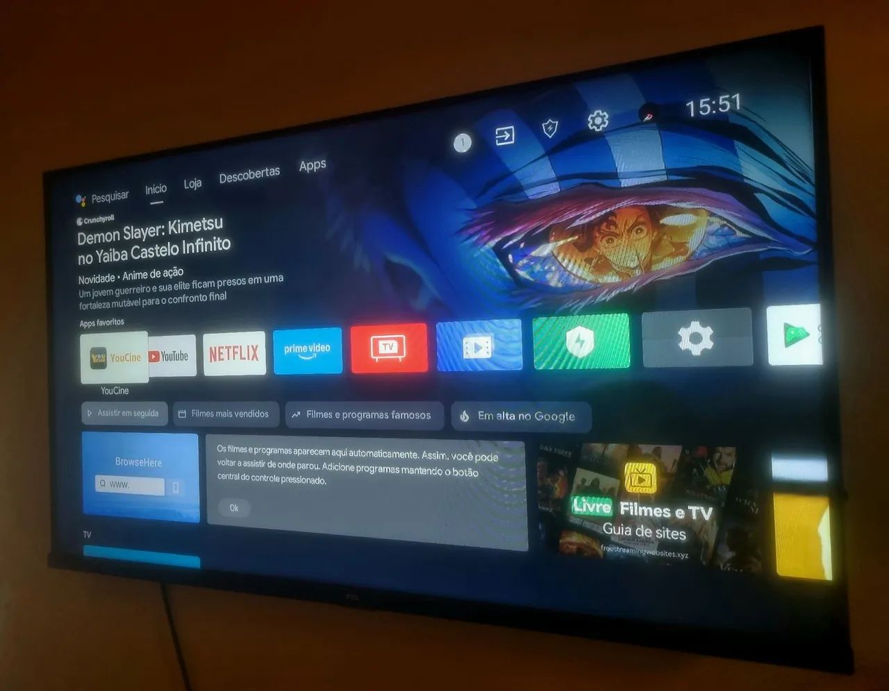 Smart TV 43 Polegadas  - Foto 2