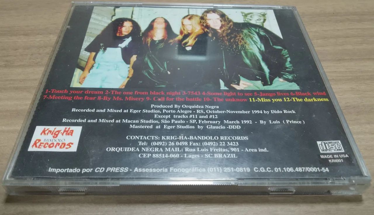 CD Orquídea Negra (1996) - Foto 4