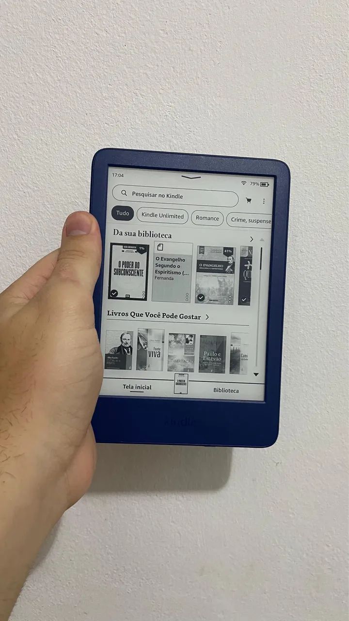 R$ 600,00 Kindle Paperwhite 11ª Geração - pouquíssimo usado em