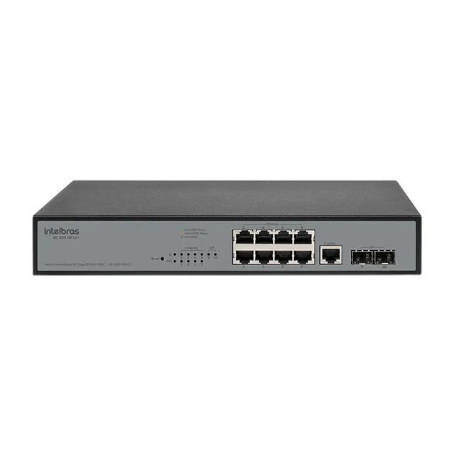 Switch Intelbras SG 1002 MR L2+ 8G + 2 SFP - NOVO na caixa - Foto 2