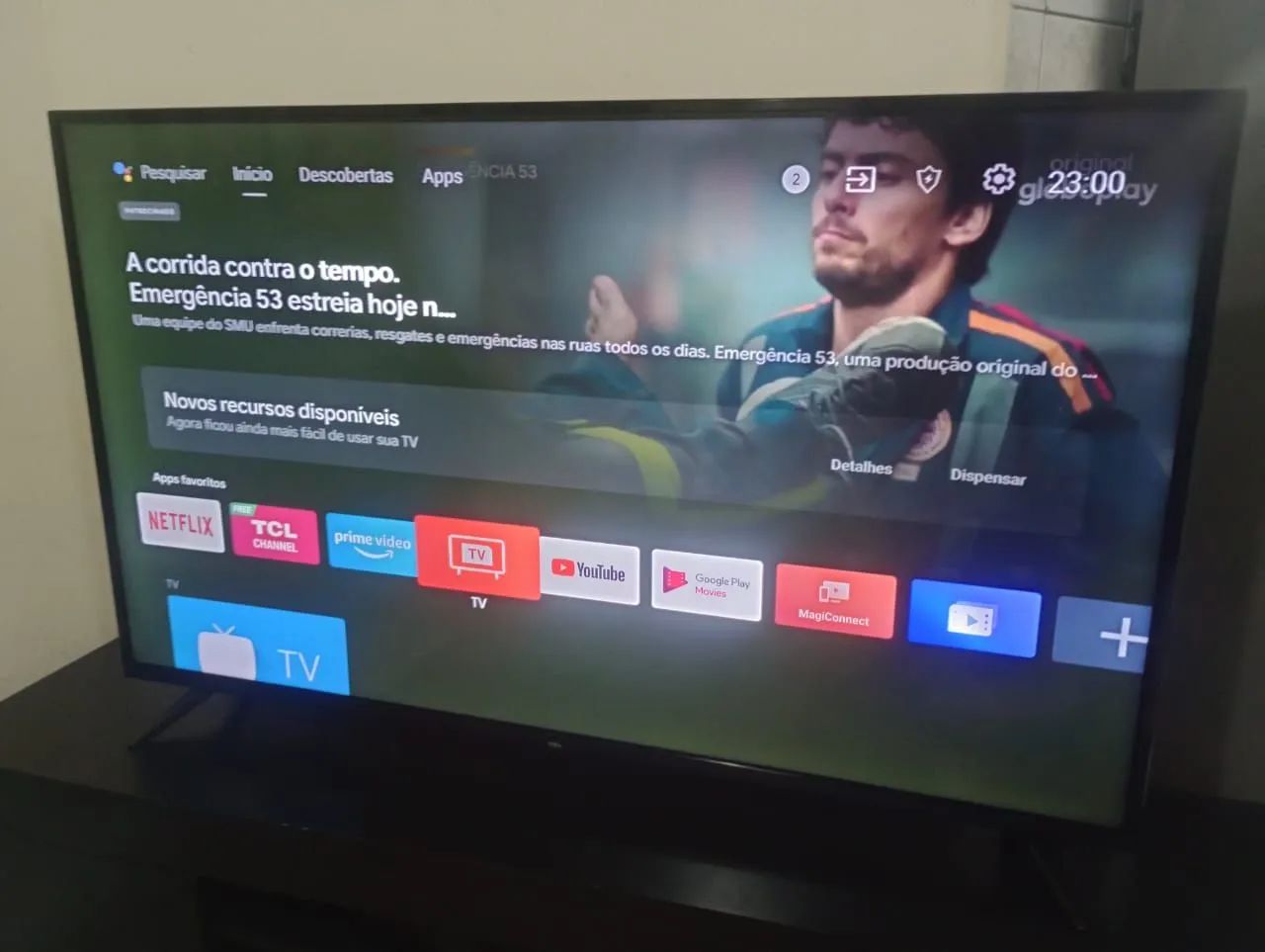 Tv smart 55 polegadas 4k - Foto 2