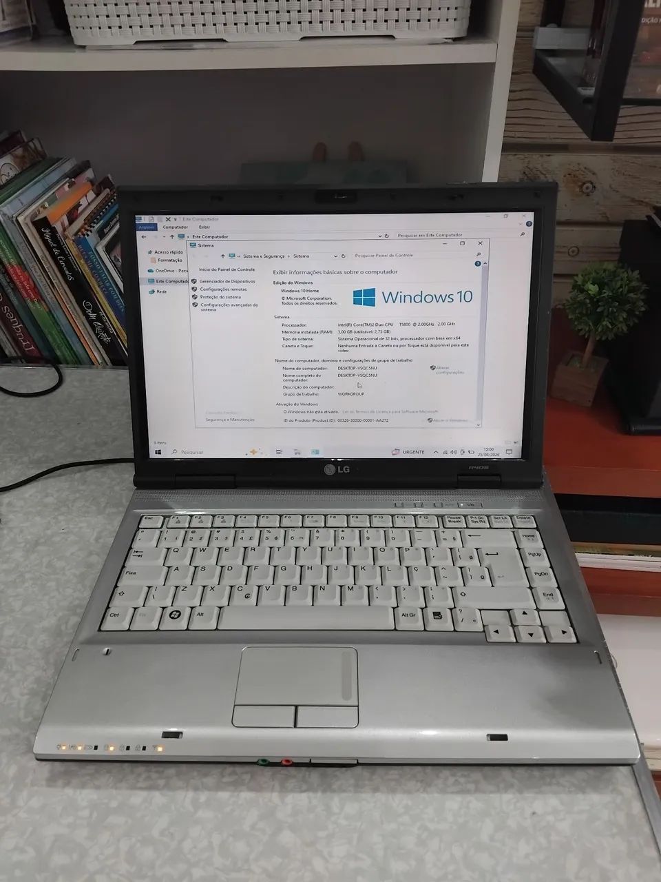 Notebook LG R405 Core 2 Duo 3gb Hd250gb win10 - Foto 2