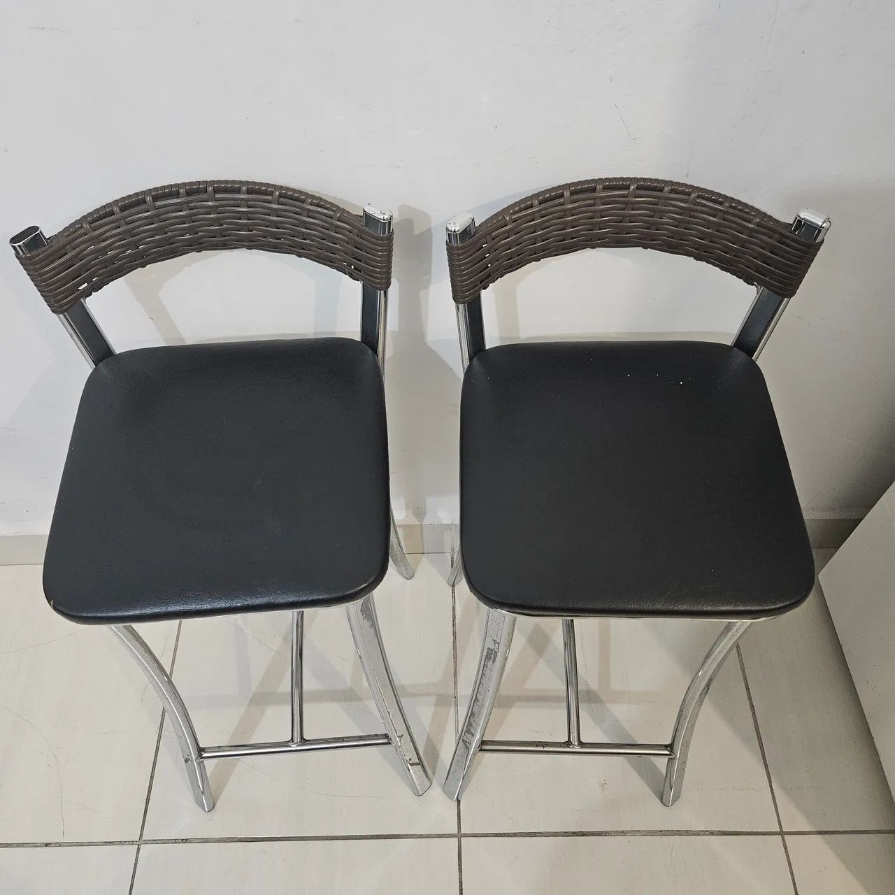 Par de Banquetas Estifadas 60cm de altura  - Foto 2